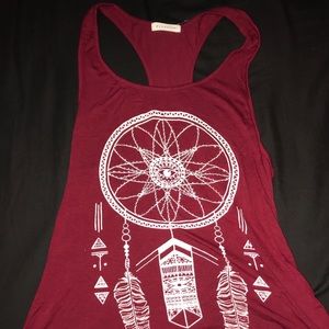 a cute dream catcher tank top